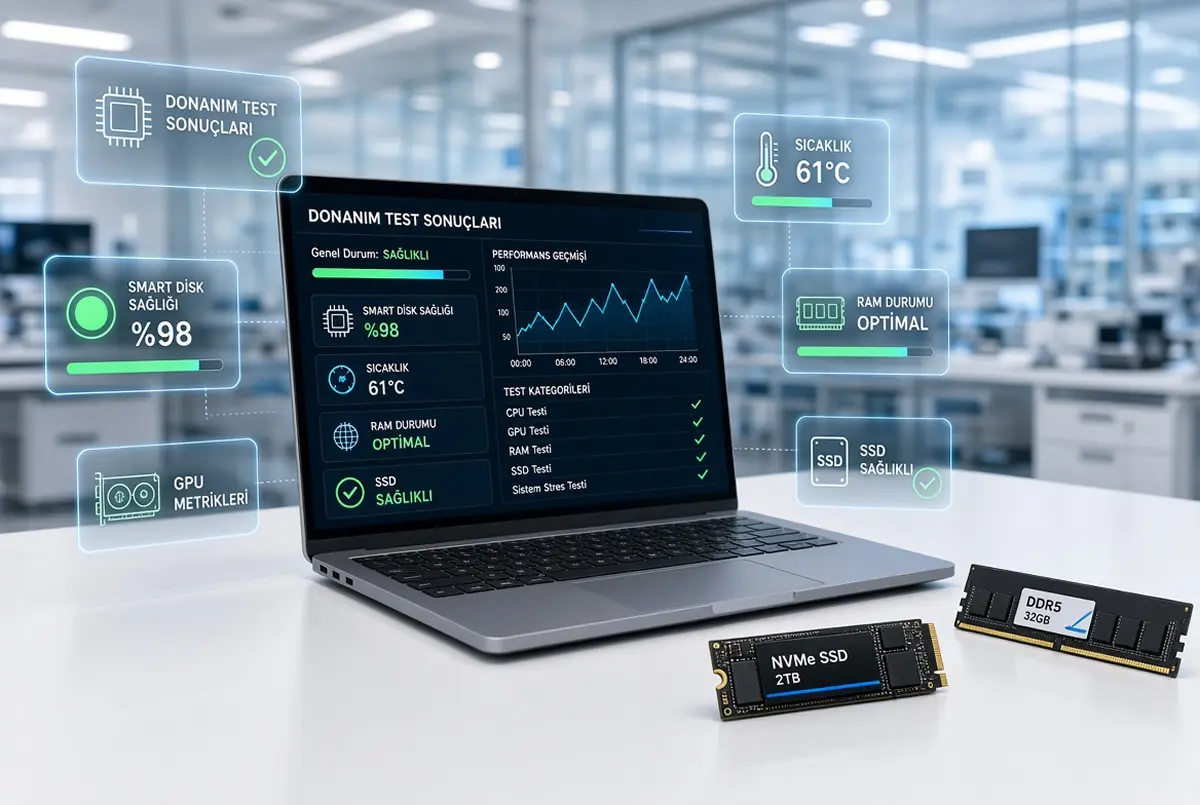 Donanım testlerinden (SMART, TGP) geçmiş, sadece kurumsal mağazaların yer aldığı ikinci el laptop ve yedek parça pazarı LaptopQ.